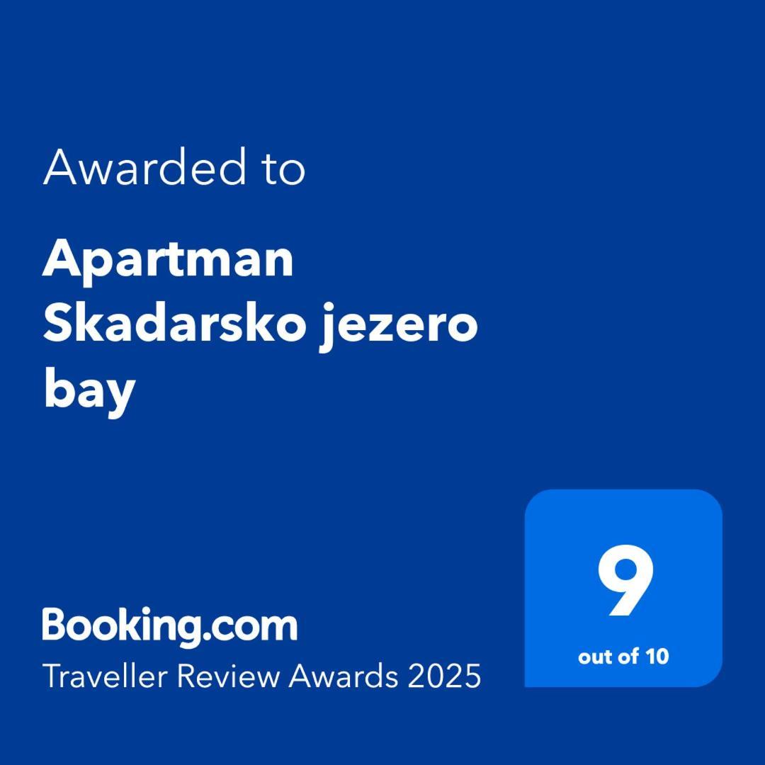 Apartman Skadarsko Jezero Bay Vranjina Exterior foto